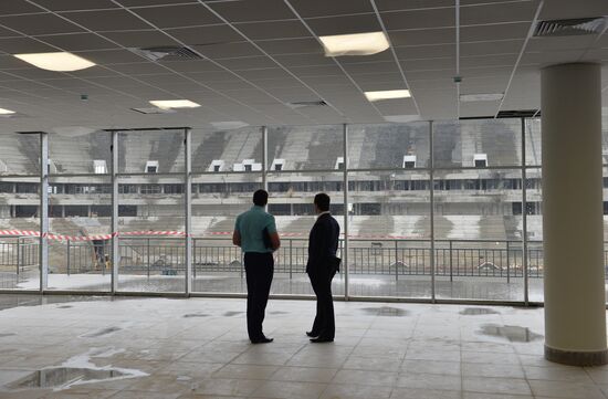 Rostov Arena stadium construction site