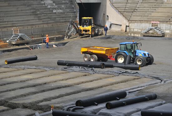 Rostov Arena stadium construction site