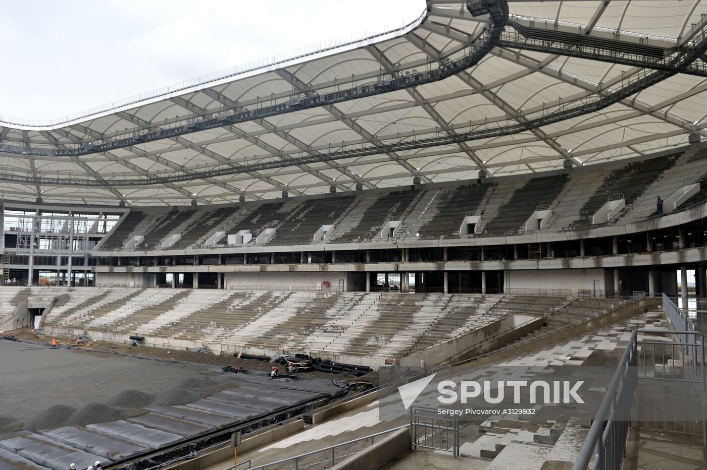 Rostov Arena stadium construction site