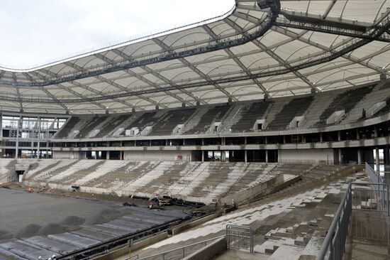 Rostov Arena stadium construction site