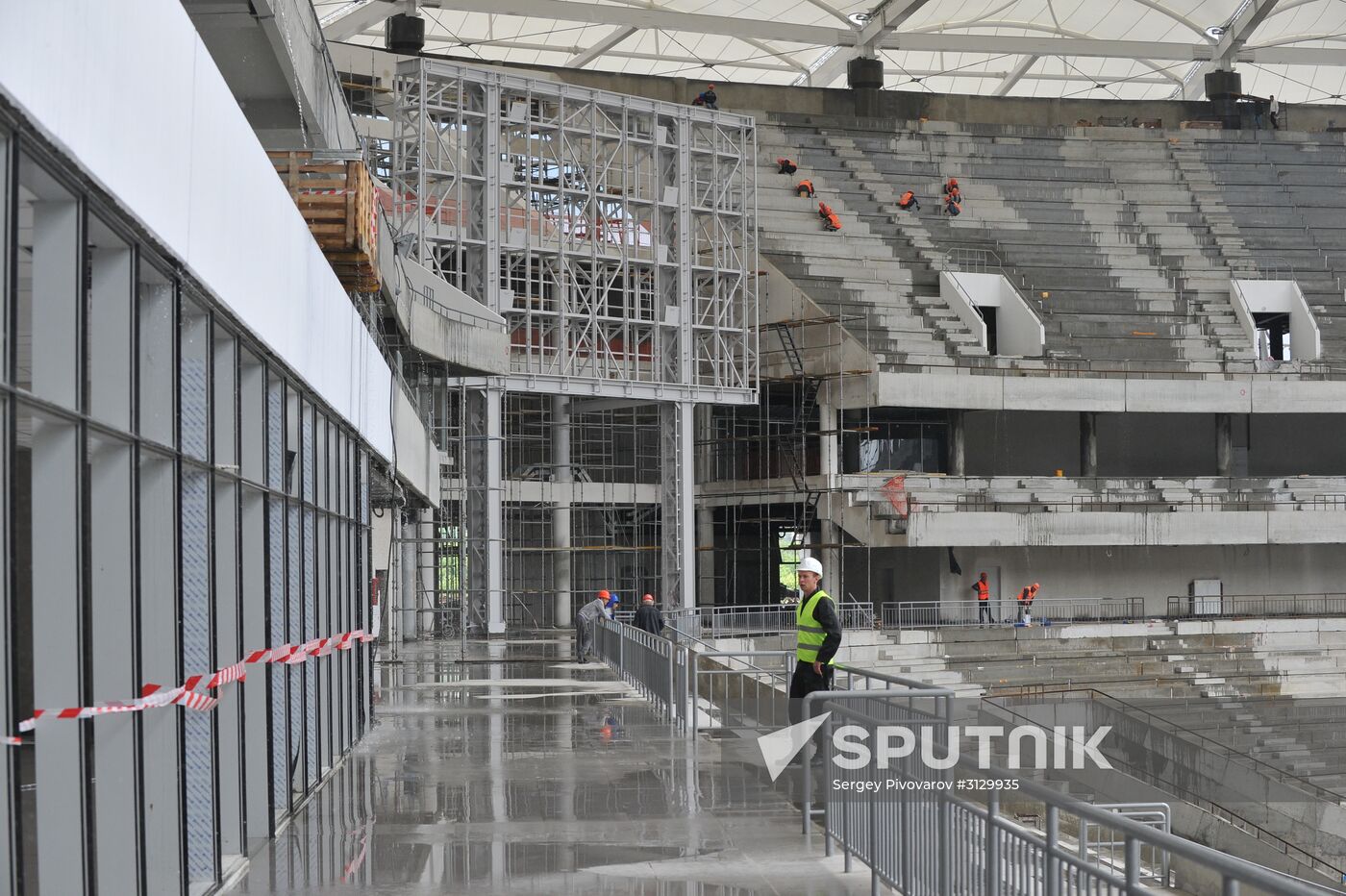 Rostov Arena stadium construction site