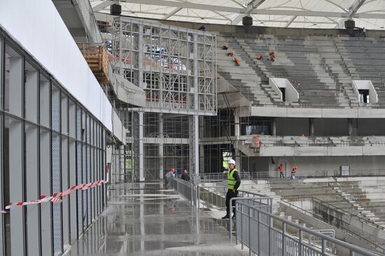 Rostov Arena stadium construction site