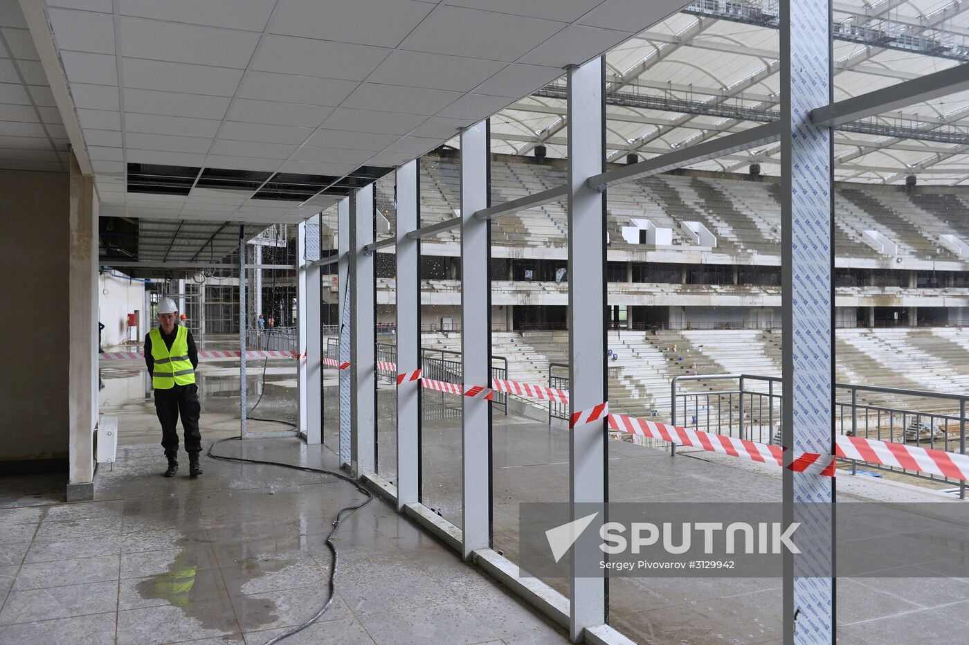 Rostov Arena stadium construction site