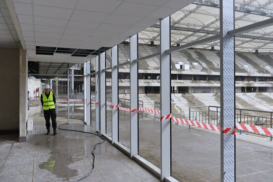 Rostov Arena stadium construction site