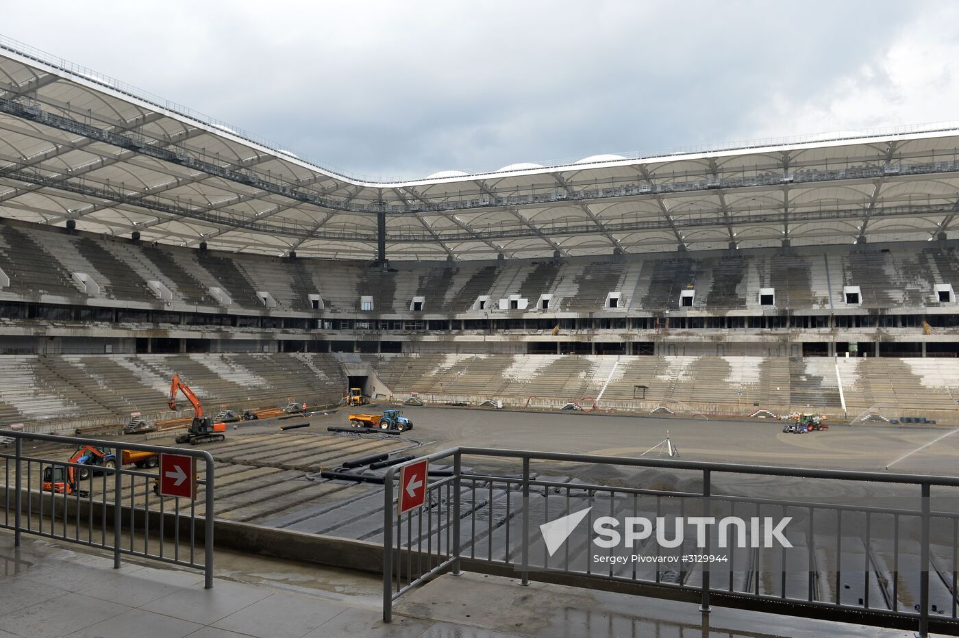 Rostov Arena stadium construction site