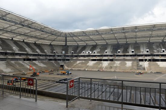 Rostov Arena stadium construction site