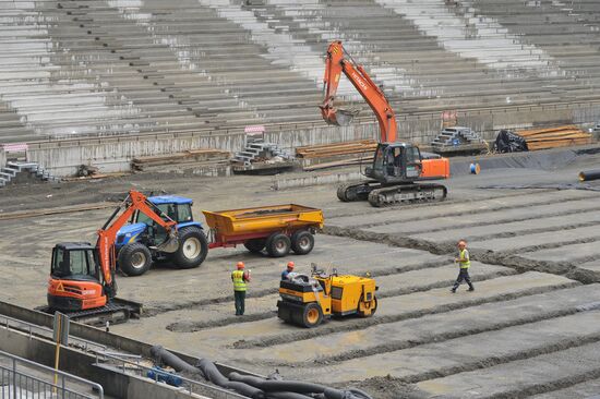 Rostov Arena stadium construction site
