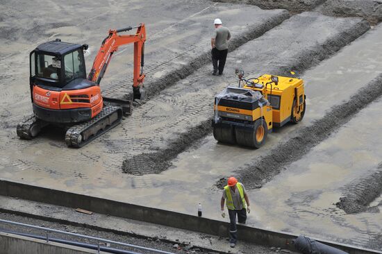 Rostov Arena stadium construction site