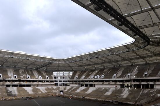 Rostov Arena stadium construction site