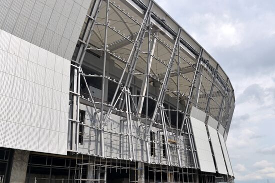 Rostov Arena stadium construction site