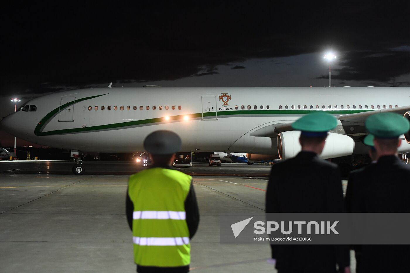 Portuguese national football team arrives at 2017 FIFA Confederations Cup