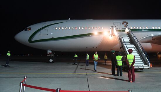 Portuguese national football team arrives at 2017 FIFA Confederations Cup