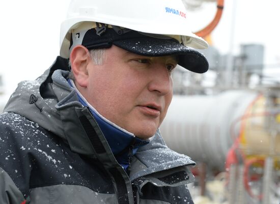 Deputy Prime Minister Dmitry Rogozin's visit to Yamal