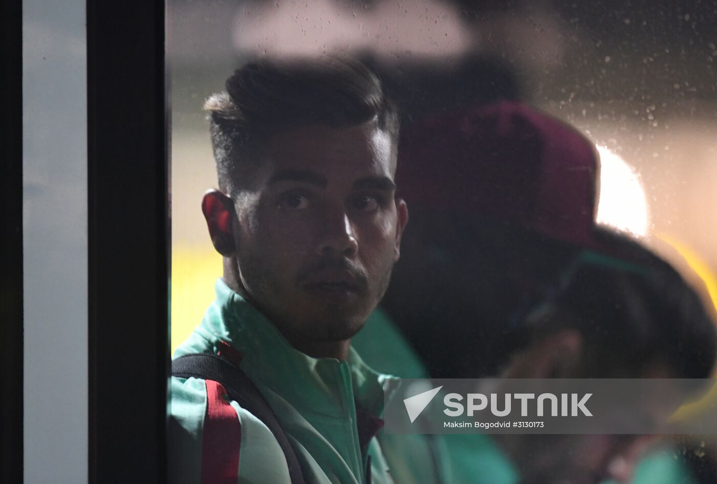 Portuguese national football team arrives at 2017 FIFA Confederations Cup