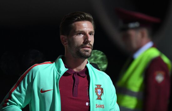 Portuguese national football team arrives at 2017 FIFA Confederations Cup