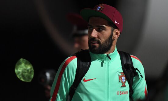Portuguese national football team arrives at 2017 FIFA Confederations Cup