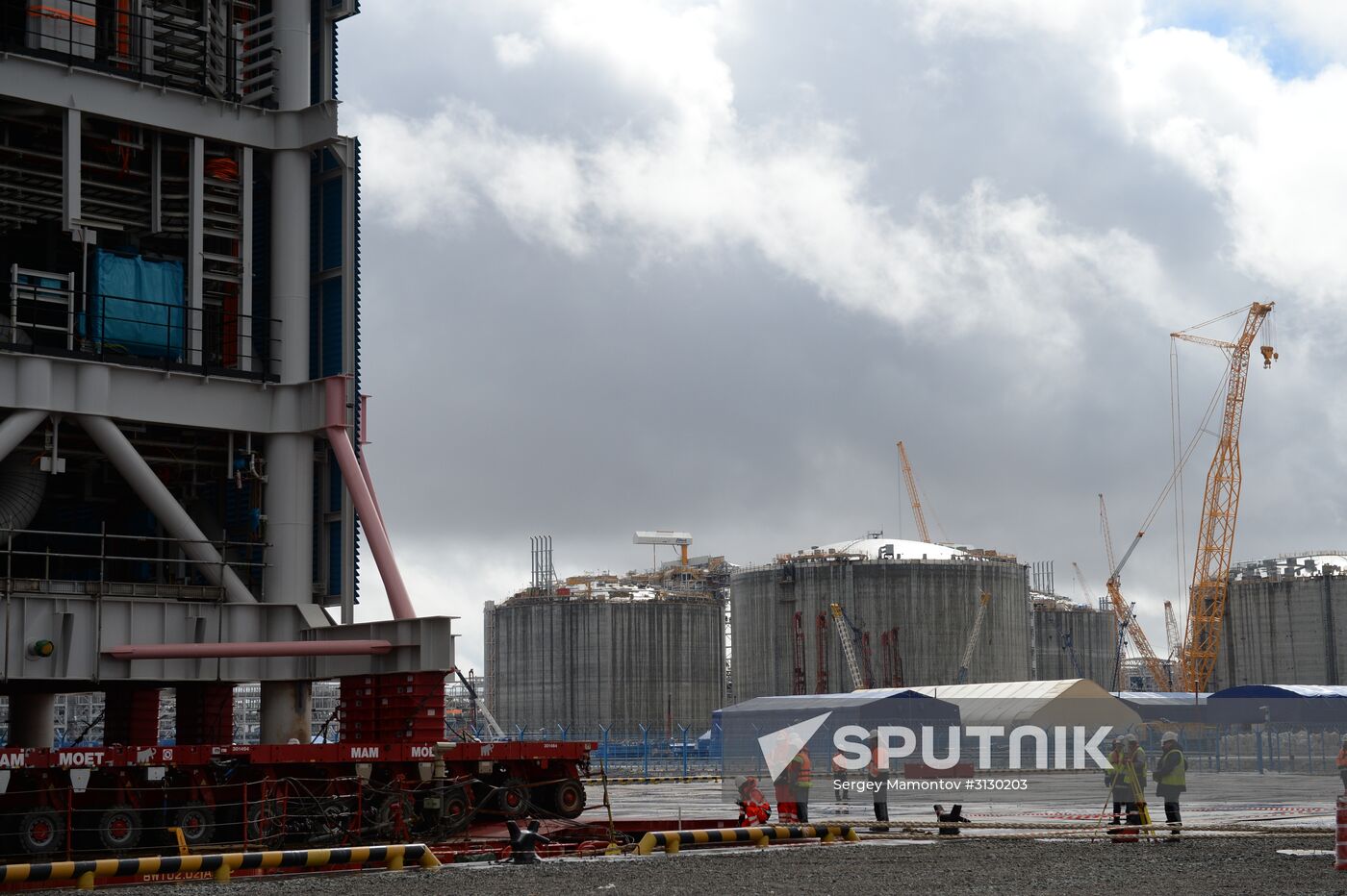 Deputy Prime Minister Dmitry Rogozin's visit to Yamal