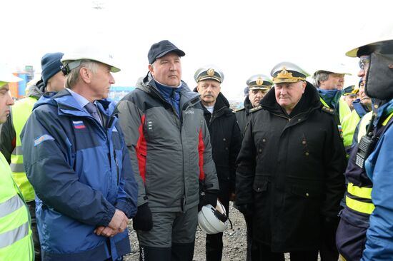 Deputy Prime Minister Dmitry Rogozin's visit to Yamal