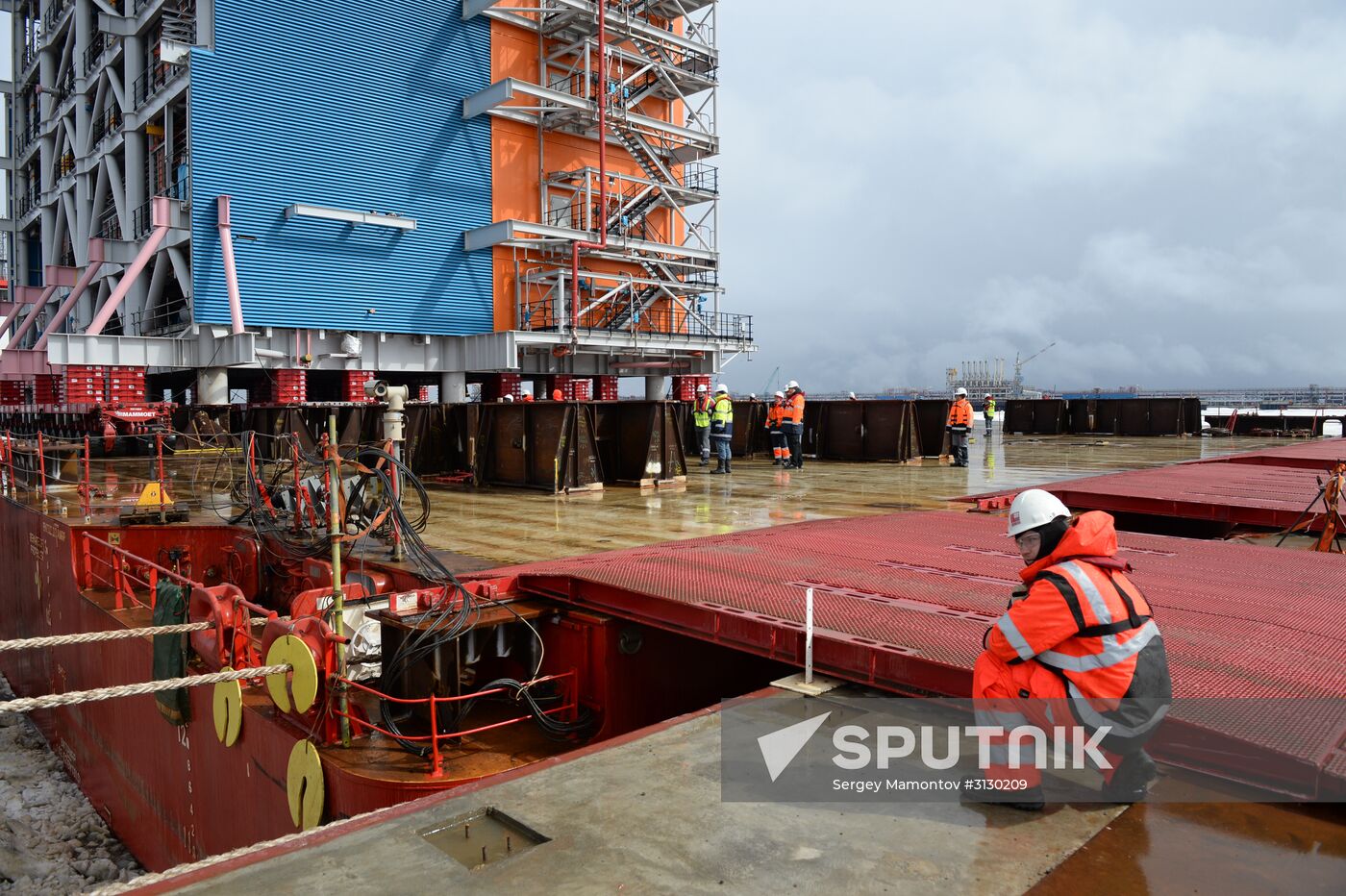 Deputy Prime Minister Dmitry Rogozin's visit to Yamal