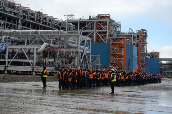 Deputy Prime Minister Dmitry Rogozin's visit to Yamal