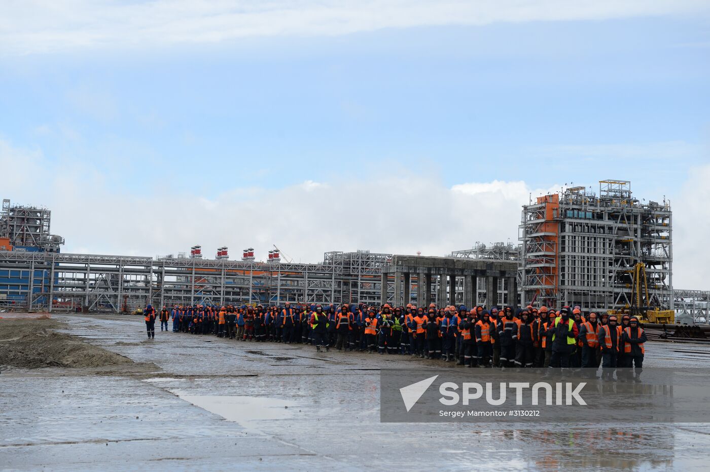 Deputy Prime Minister Dmitry Rogozin's visit to Yamal