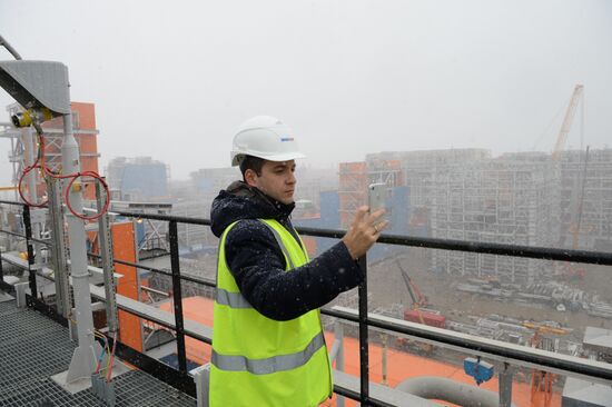 Deputy Prime Minister Dmitry Rogozin's visit to Yamal