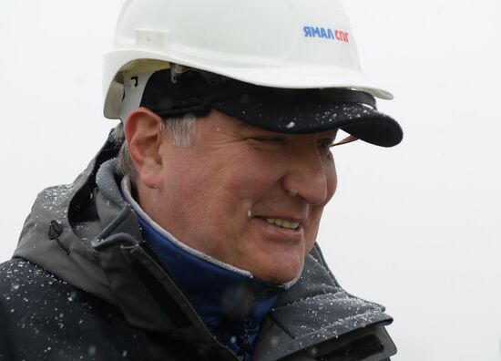 Deputy Prime Minister Dmitry Rogozin's visit to Yamal