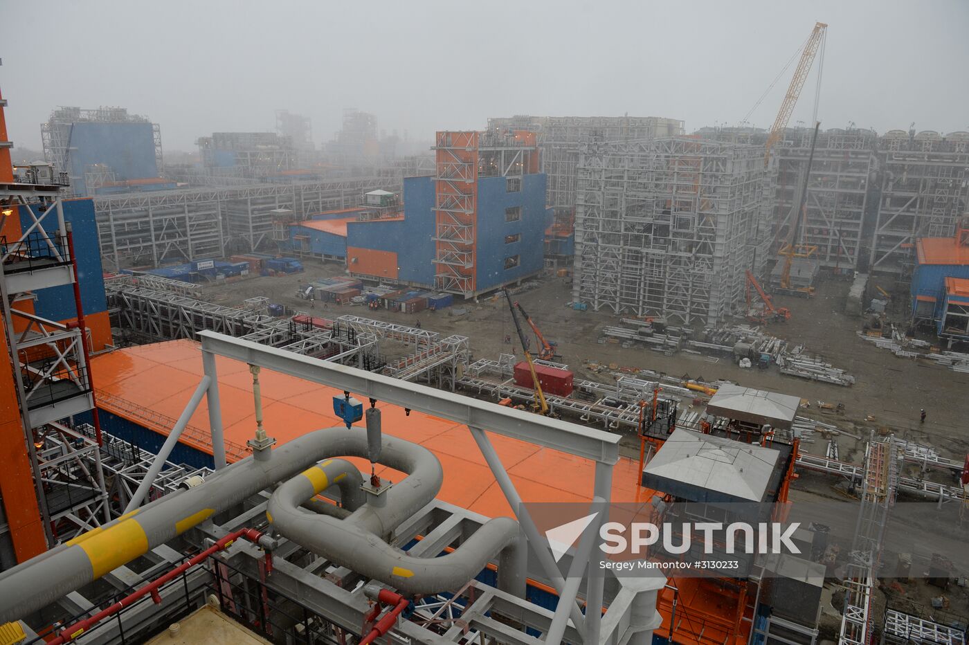 Deputy Prime Minister Dmitry Rogozin's visit to Yamal