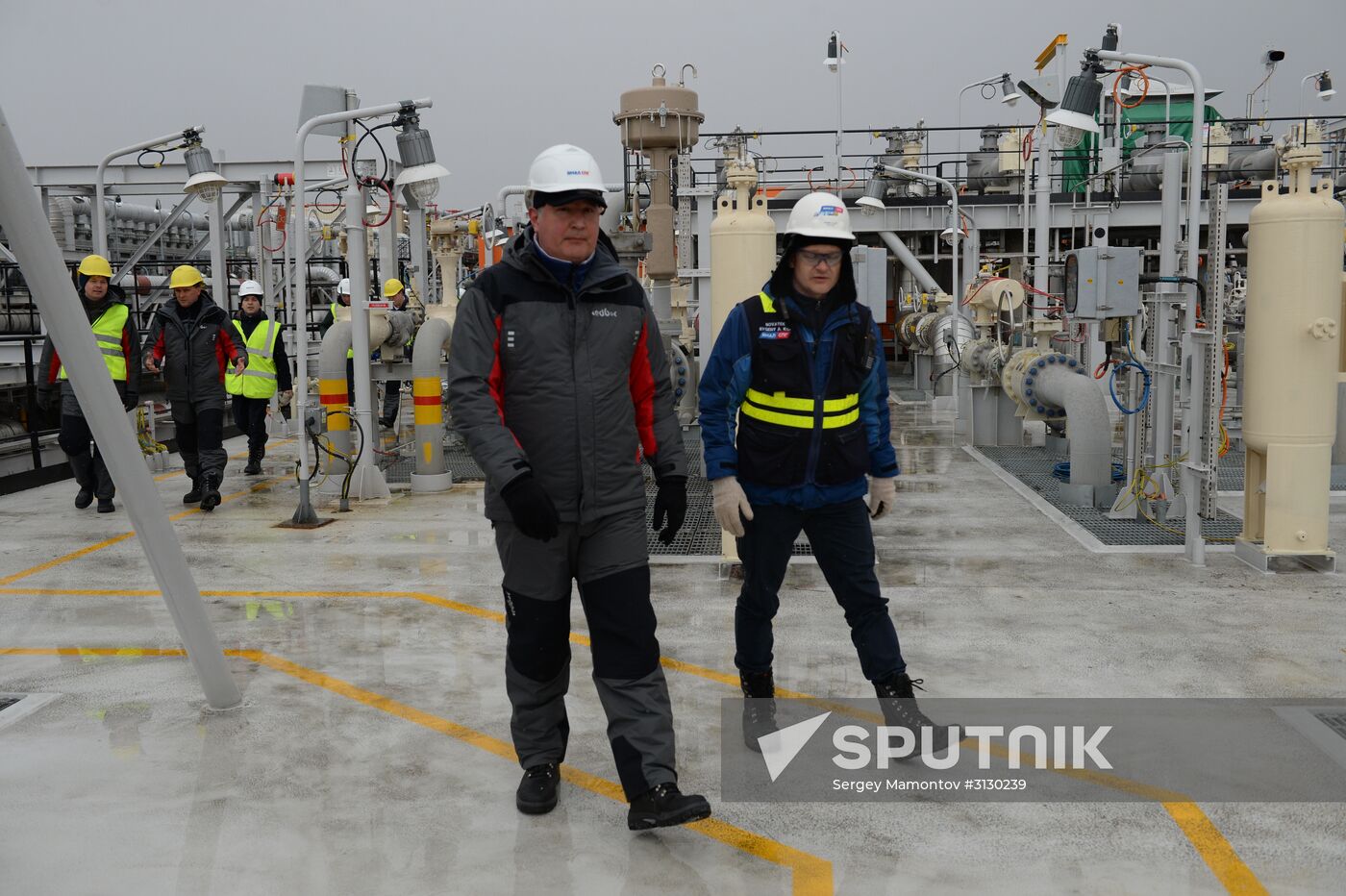 Deputy Prime Minister Dmitry Rogozin's visit to Yamal