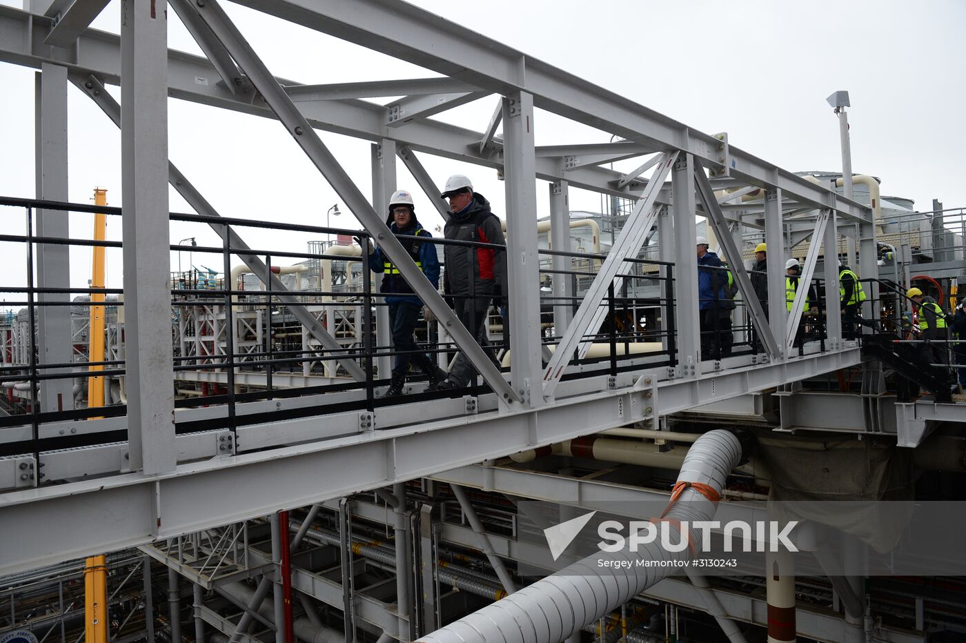 Deputy Prime Minister Dmitry Rogozin's visit to Yamal