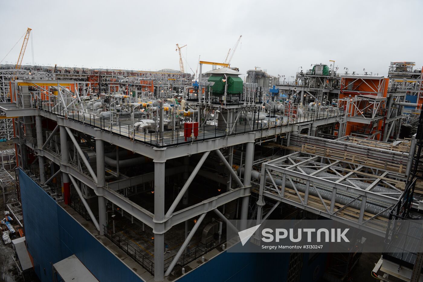 Deputy Prime Minister Dmitry Rogozin's visit to Yamal