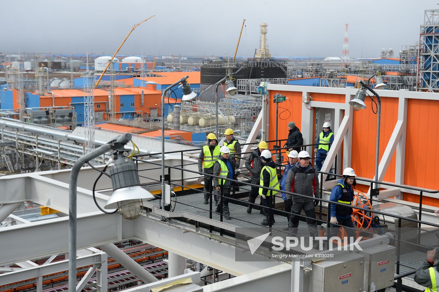 Deputy Prime Minister Dmitry Rogozin's visit to Yamal