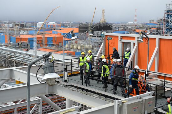 Deputy Prime Minister Dmitry Rogozin's visit to Yamal
