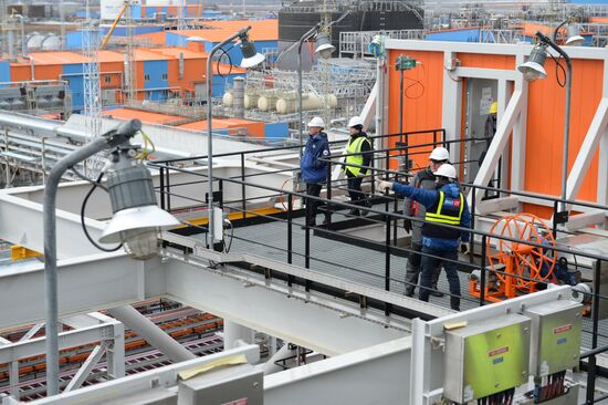 Deputy Prime Minister Dmitry Rogozin's visit to Yamal