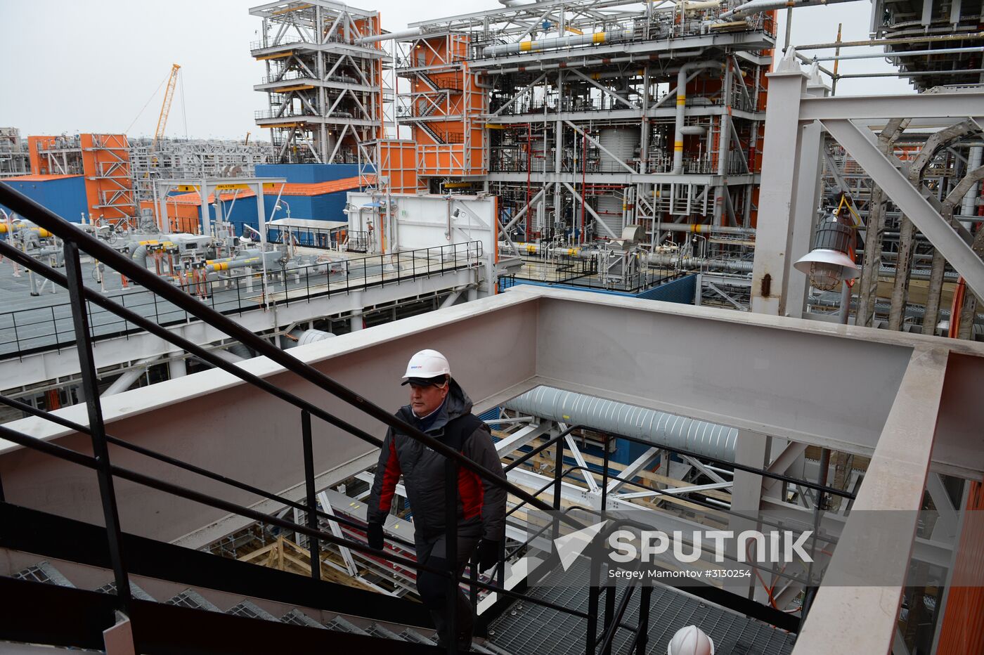 Deputy Prime Minister Dmitry Rogozin's visit to Yamal