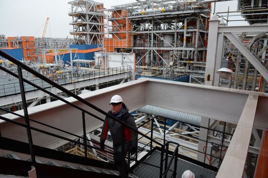 Deputy Prime Minister Dmitry Rogozin's visit to Yamal