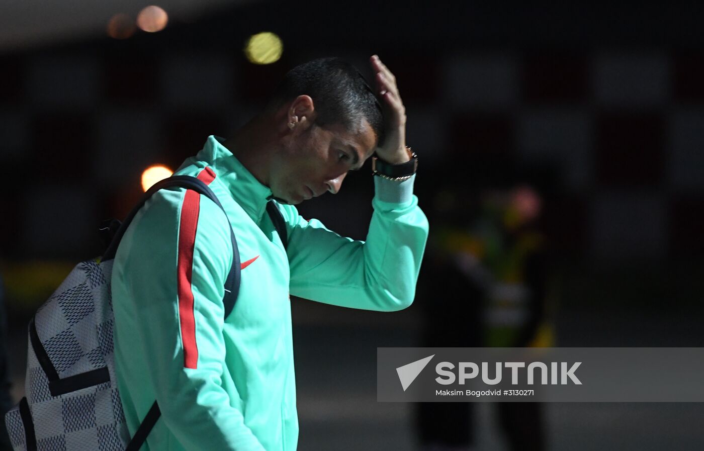 Portuguese national football team arrives at 2017 FIFA Confederations Cup
