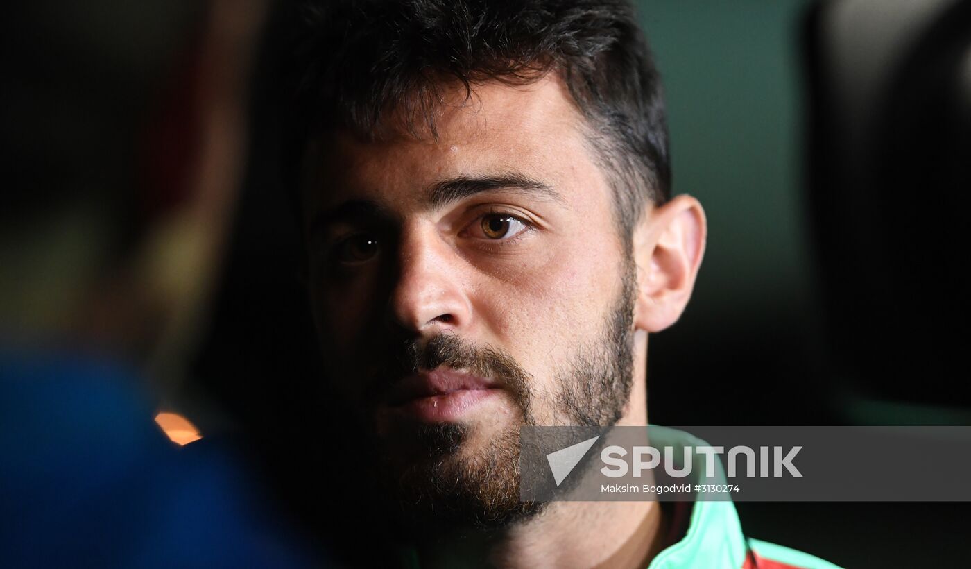 Portuguese national football team arrives at 2017 FIFA Confederations Cup