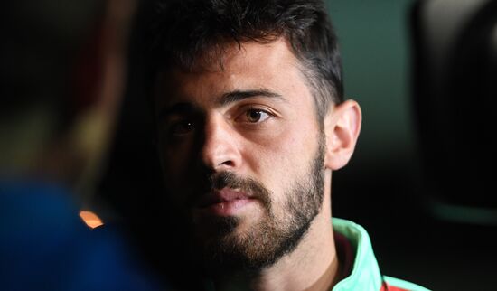 Portuguese national football team arrives at 2017 FIFA Confederations Cup