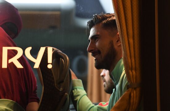 Portuguese national football team arrives at 2017 FIFA Confederations Cup