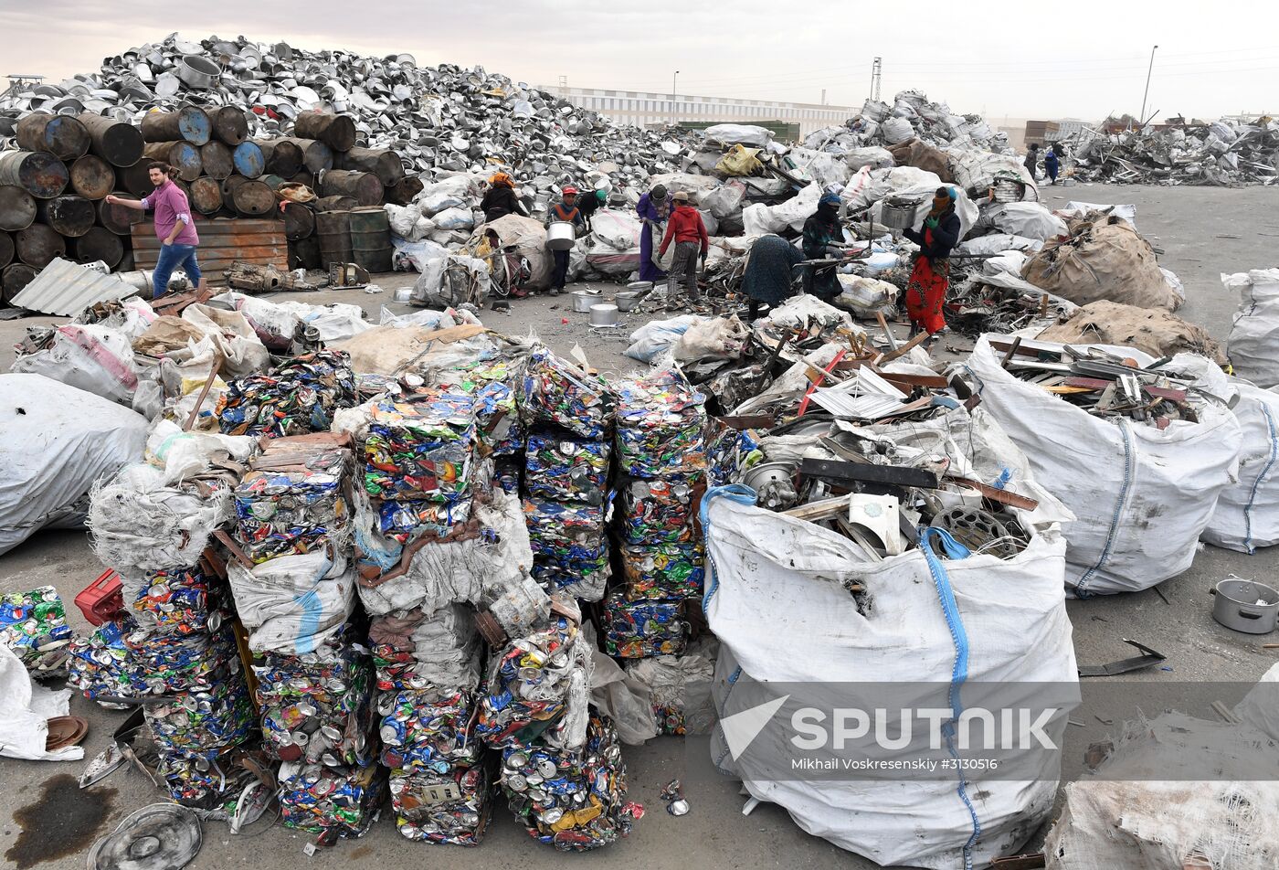 Private copper and aluminum processing plant in Homs suburbs
