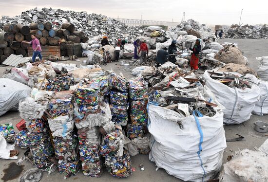 Private copper and aluminum processing plant in Homs suburbs