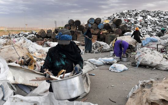 Private copper and aluminum processing plant in Homs suburbs