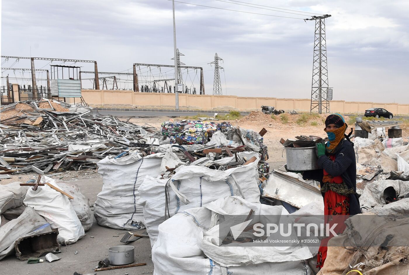 Private copper and aluminum processing plant in Homs suburbs