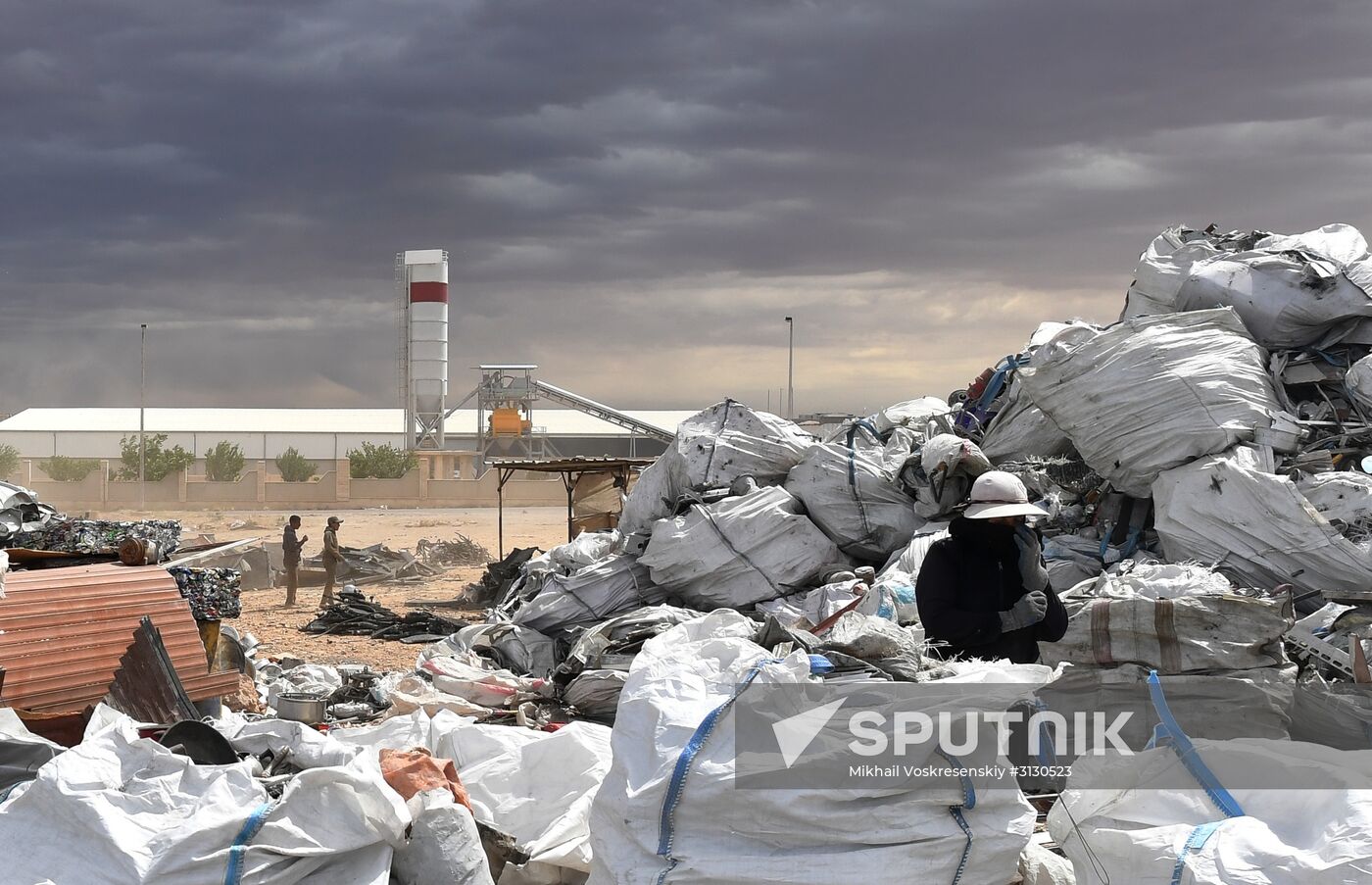 Private copper and aluminum processing plant in Homs suburbs