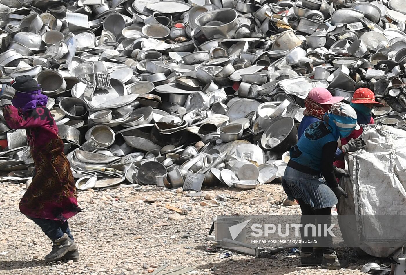 Private copper and aluminum processing plant in Homs suburbs