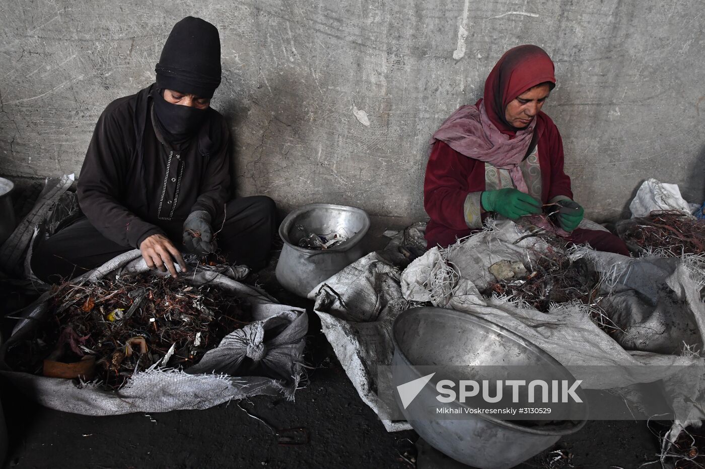 Private copper and aluminum processing plant in Homs suburbs
