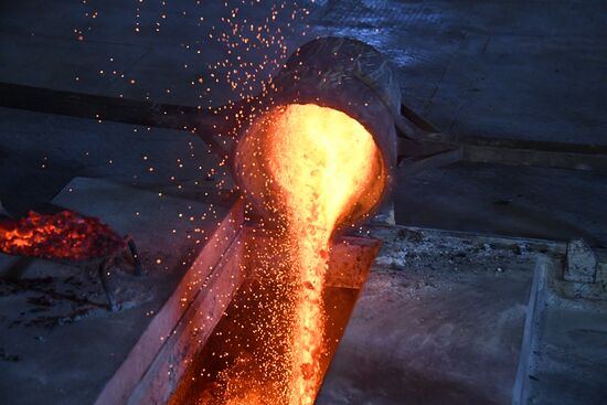 Private copper and aluminum processing plant in Homs suburbs