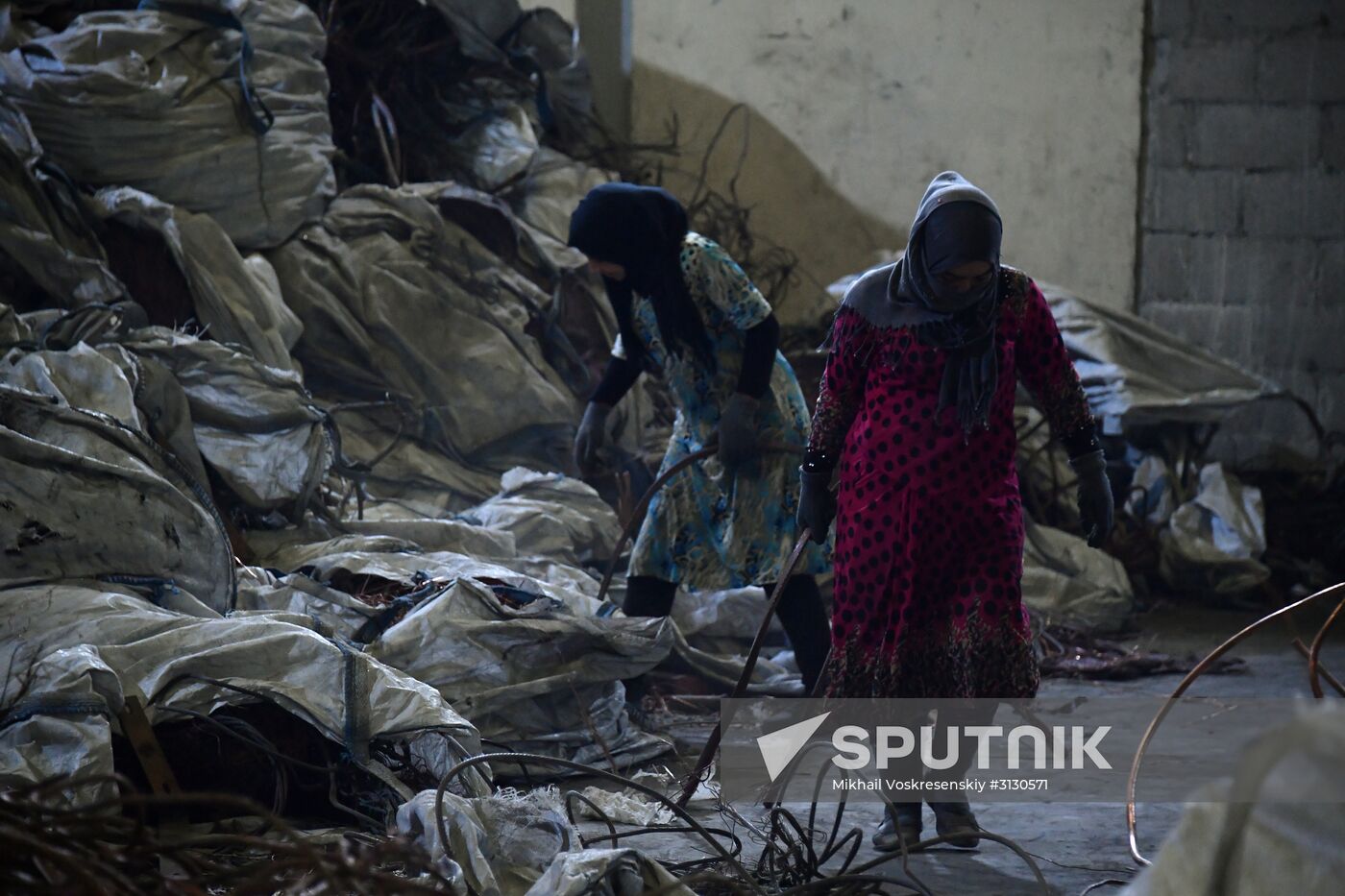 Private copper and aluminum processing plant in Homs suburbs