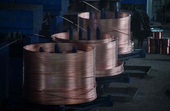 Private copper and aluminum processing plant in Homs suburbs